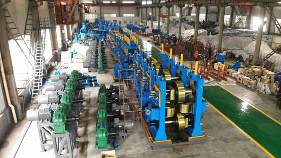 0.86.0mm مطحنة أنابيب الفولاذ المغلفة المغمورة بالحر ومعدات تشكيل اللفافات لإنتاج أنابيب GI ، أنابيب السياج ، أنابيب الدفيئة وأنابيب الهيكل