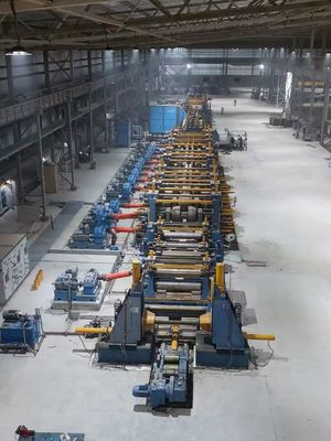 500F تكنولوجيا التشكيل المباشر الآلي مربع مستطيل أنبوب آلة تعبئة