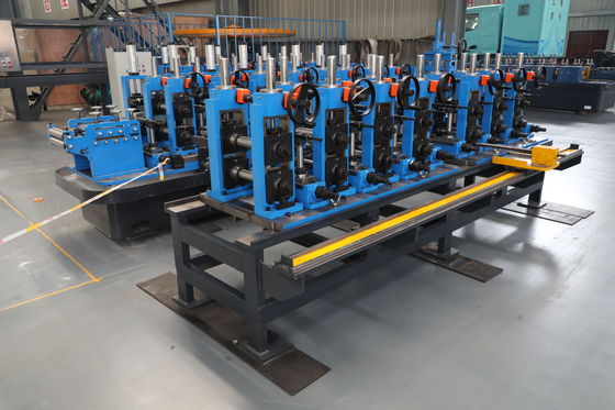 البناء أنبوب مطحنة آلة 8 ملحوظة قياسي مع منخفض الكربون الصلب