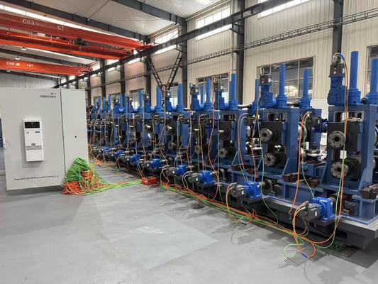 صغيرة القطر الكربون الصلب أنبوب صنع آلة لBunndy أنبوب